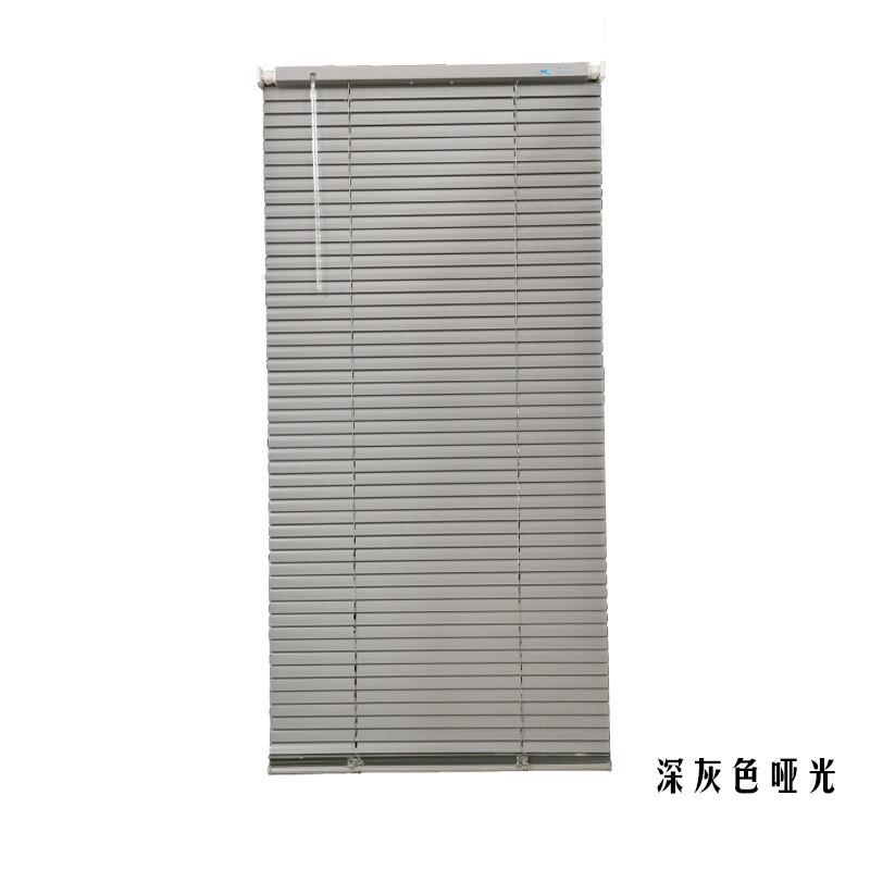 厂家直供免打孔铝合金百叶帘办公室浴室厨房防潮防霉无绳百叶窗帘