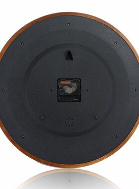 客厅实木挂钟静音欧式挂钟木质挂钟表G1093-2石英钟