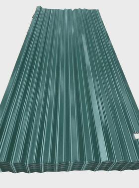 深灰色彩钢瓦屋面防腐隔热压型750型压型彩钢板