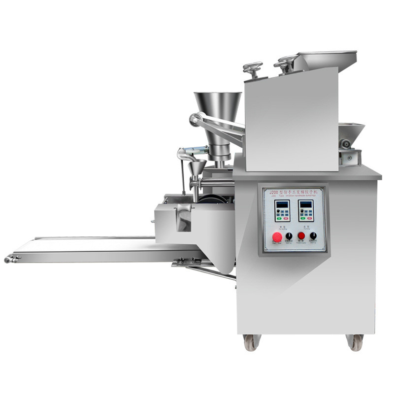 200型全自动饺子机商用仿手工水饺蒸饺包混沌锅贴机家用小型机器