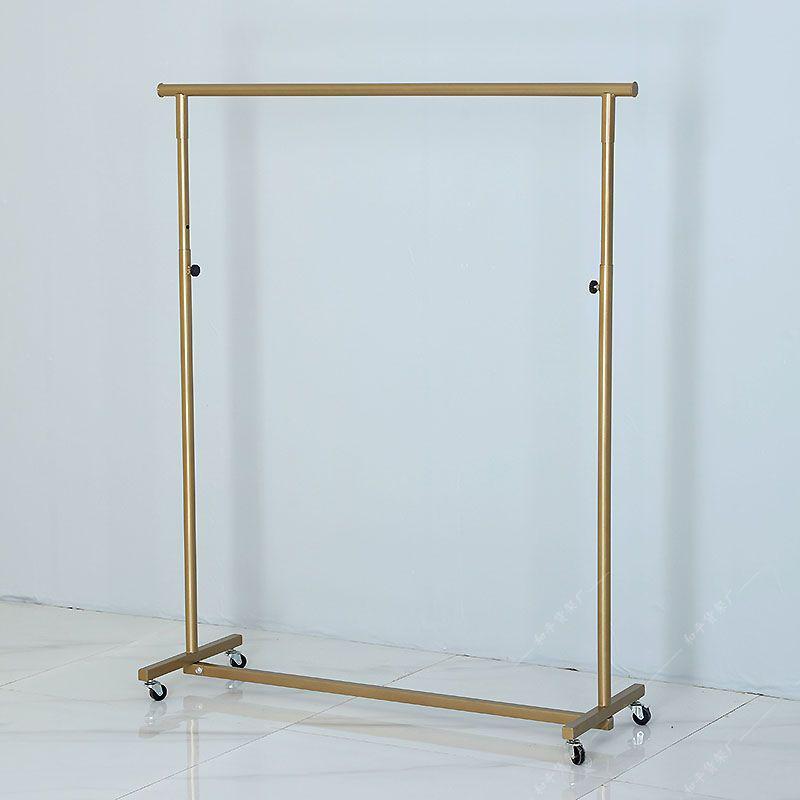 衣架服装店摆地摊折叠单杠展示架夜市卖衣服架子晾衣架家用中岛架