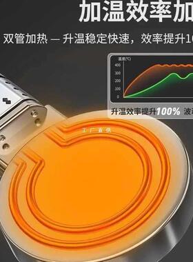 大功率热熔器ppr水管对接热熔机pe110熔接容新款75水电工程焊接器