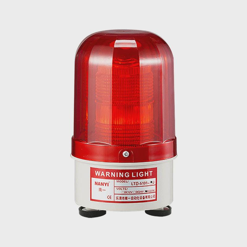 LED声光报警器LTD-5101J强磁爆闪警示灯信号指示灯24v220v闪烁灯