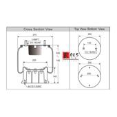 0211v19f 1t19f 7金龙客车气囊减震1110.5 17a377566