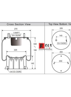 1t19f-7金龙客车减震气囊1110.5-17a377566-28-3-0211v19f-7