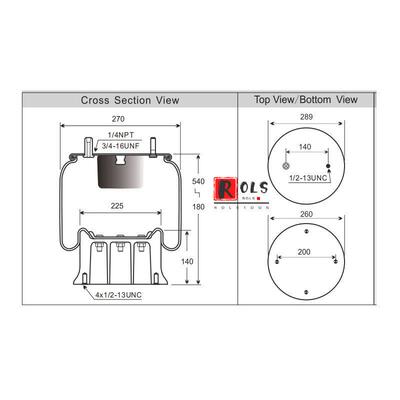 1t19f-7客车金龙减震气囊1110.5-17a377566-28-3-0211v19f-7