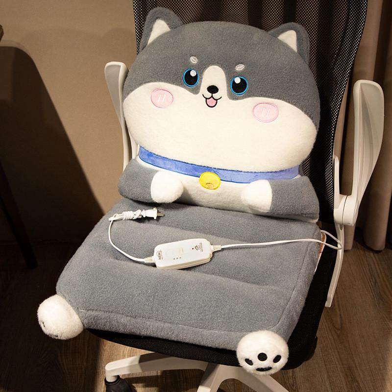 冬季办公室坐垫加热屁垫久坐靠垫靠背一体座椅垫座垫椅子学生宿舍,居家布艺,椅垫,淘宝优惠券,粉丝福利购,淘宝优惠卷