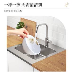 家用白瓷罗汉碗酒店餐馆陶瓷纯白米饭碗小汤碗大号加厚汤粉碗