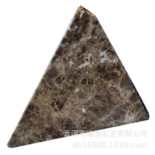 天然黑礅边几大理石台面脚座小桌子石材脚白根客厅咖啡茶几支架脚