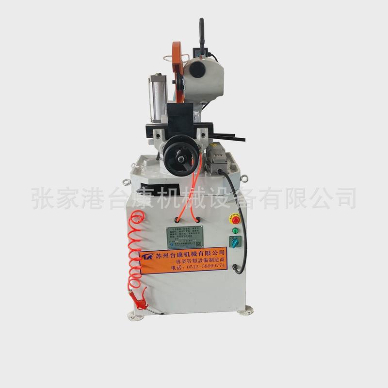 气动切管机315型小型半自动手动下料平整切割机无毛刺切管机