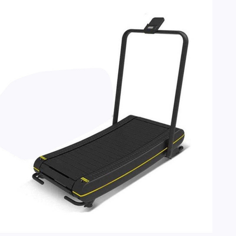 2023年新款曲面机械跑步机办公室无动力可折叠弧形跑步机工厂直供