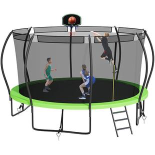 蹦蹦床户外大型儿童蹦床室外床弹跳床带护网跳家用成人小孩跳跳床