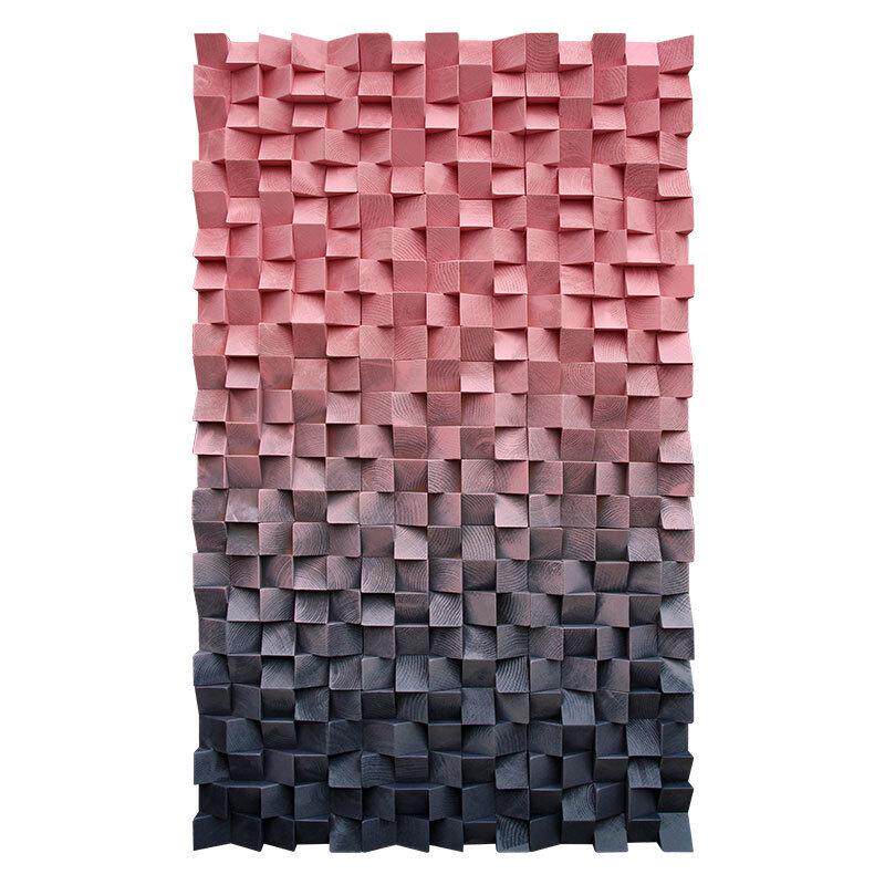 现代酒店木块实物画纯手工制作实物画酒店艺术装置装饰画客厅挂画