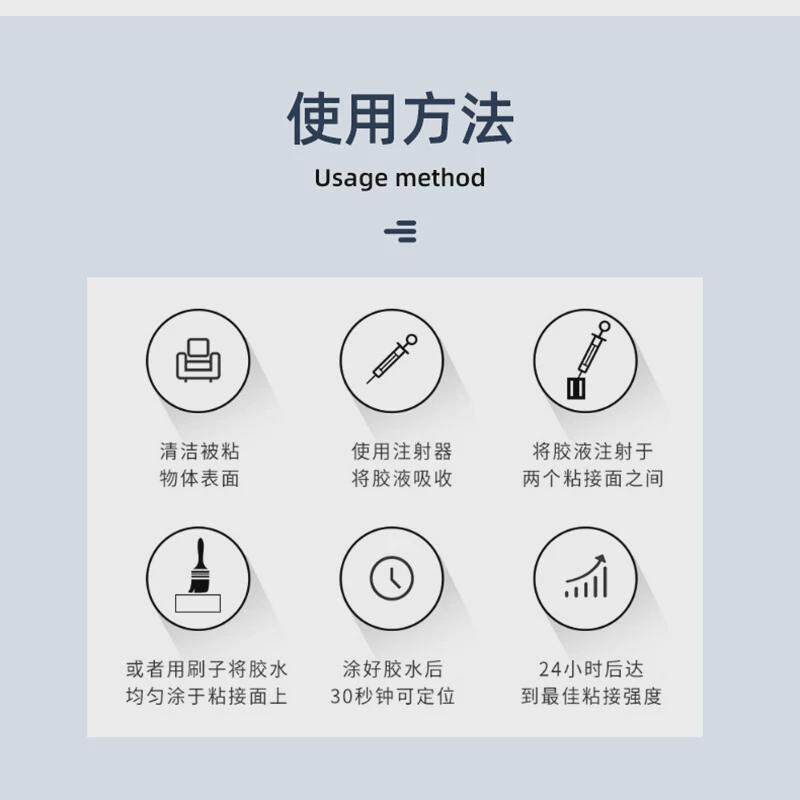 千千亚克力板6201亚克力专用胶有机玻璃粘合abs塑料透明粘合剂
