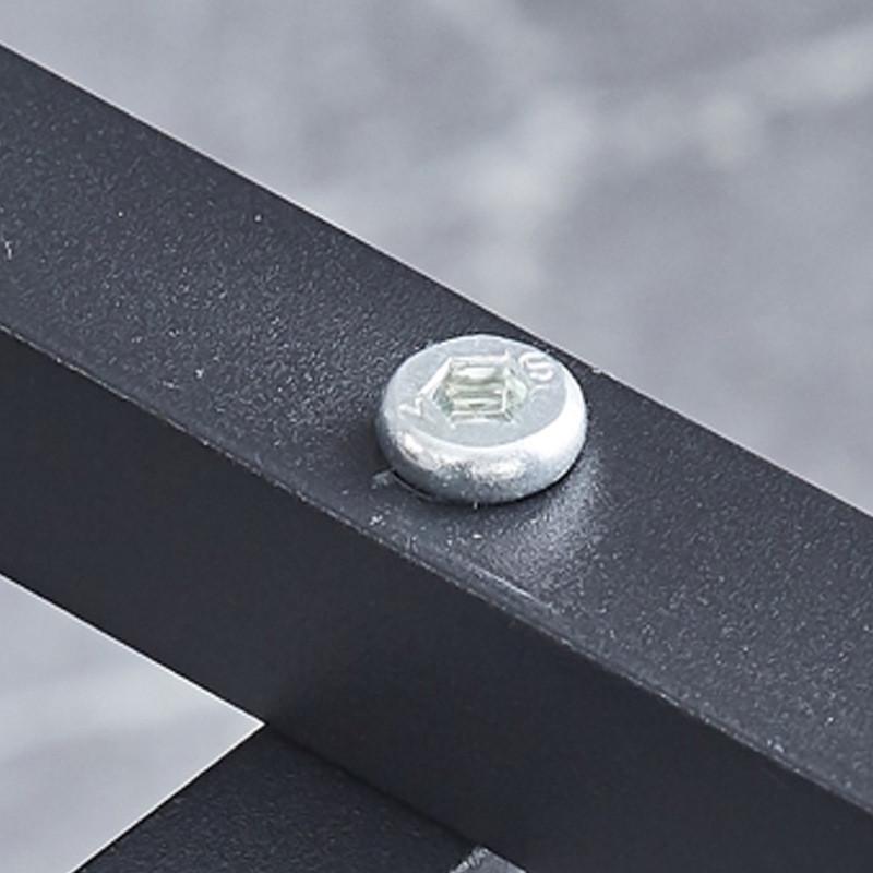 铁艺书架多层落地置物架卧室办公室客厅梯形收纳架子阳台花架