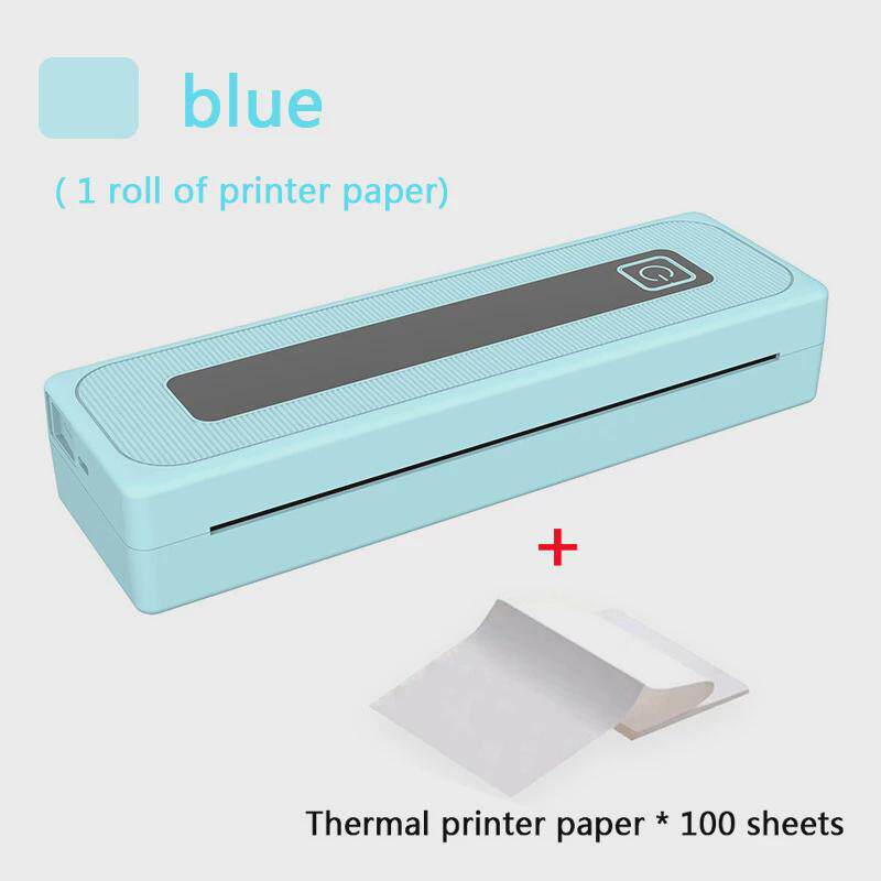 a4便携式热敏打印机可连手机办公小型学习迷你家用无线错题机