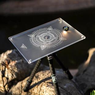 户外户外igt发光单元板gz灯架亚克力38灯架露营桌便携折叠轻量化
