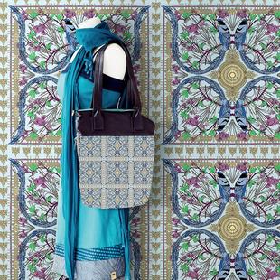 中式古典田园花鸟壁纸复古美式壁纸古风客厅卧室背景摩洛哥民族风