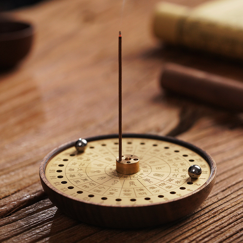 7l8k二十四节气香具鹅线香炉沉香檀香室内家用梨帐中香六孔香插