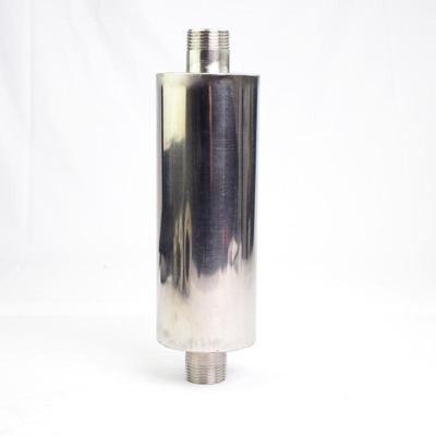 环海高压漩涡风机鼓风机1~4寸不锈钢外置满焊降噪筒消声器消音器