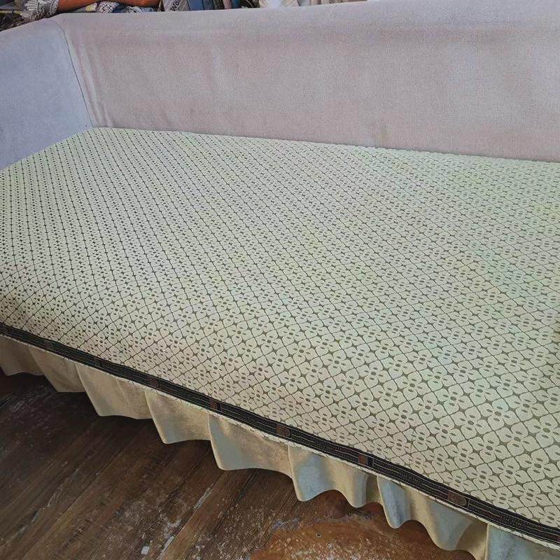 客厅整套北欧风沙发垫全包秋冬感轻奢带裙边简约沙发床垫套罩