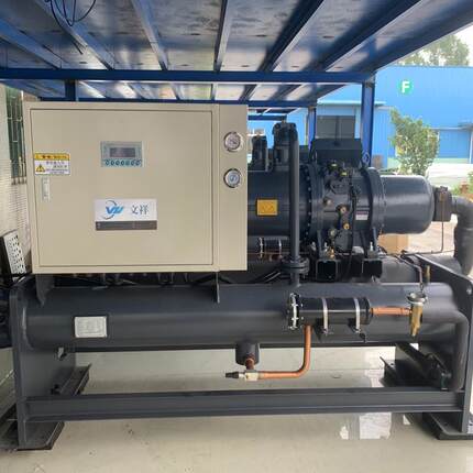 东莞厂家水冷螺杆式大型 实验室化工冷水机零度螺杆式冷水机