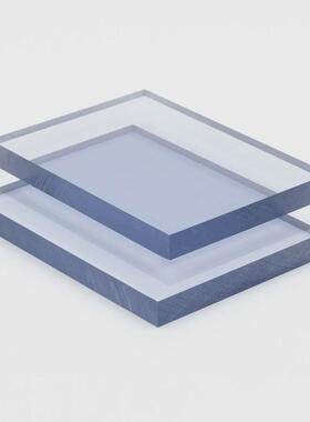 加工pc耐力板扩散板透明乳白色板双面磨砂板广告灯箱磨砂单面