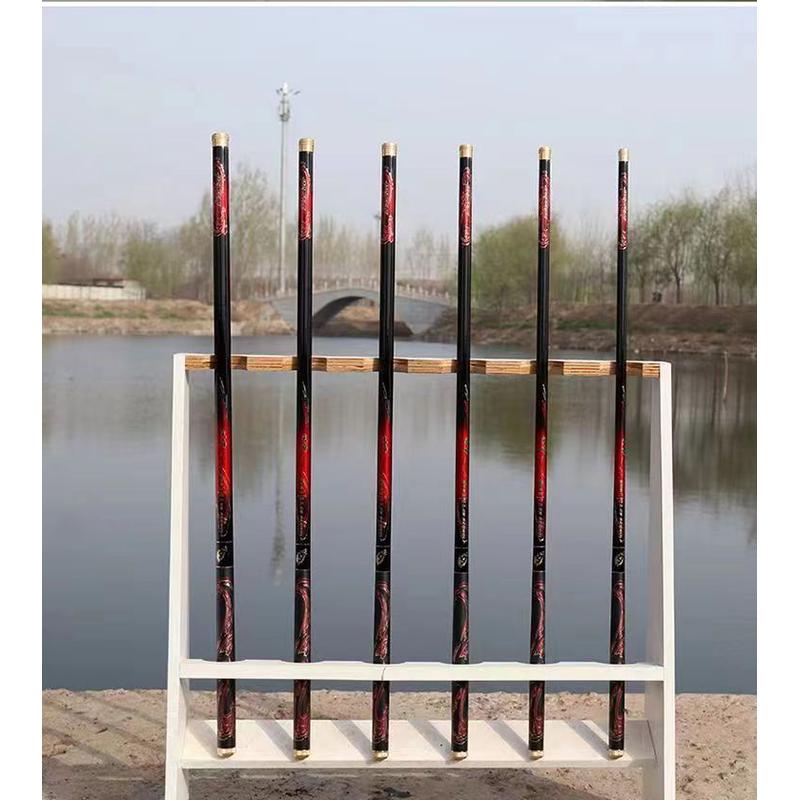 厂家供应碳素溪流手竿尖峰大物杆超轻19调竿碳素