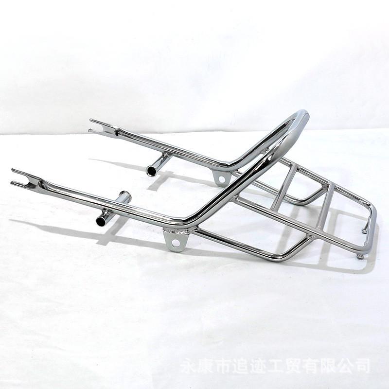 热销长颈鹿摩托车原车改装铁后货架护扶手金城70DAX改装货架