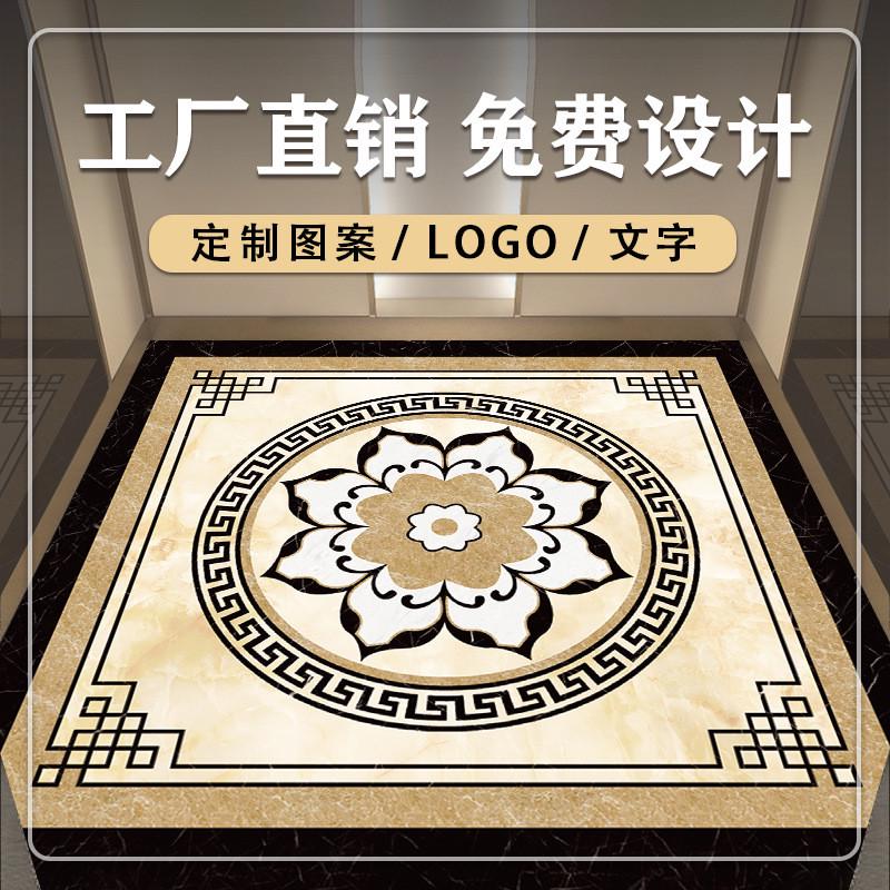 电梯地垫pvc地板图案logo防火防滑耐脏耐磨轿厢电梯地胶地垫