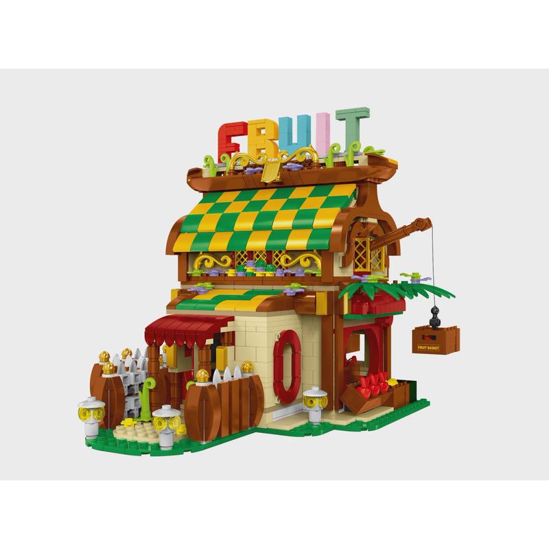 模客创意系列031001-20121阳光花房-儿童益智拼装小颗粒积木