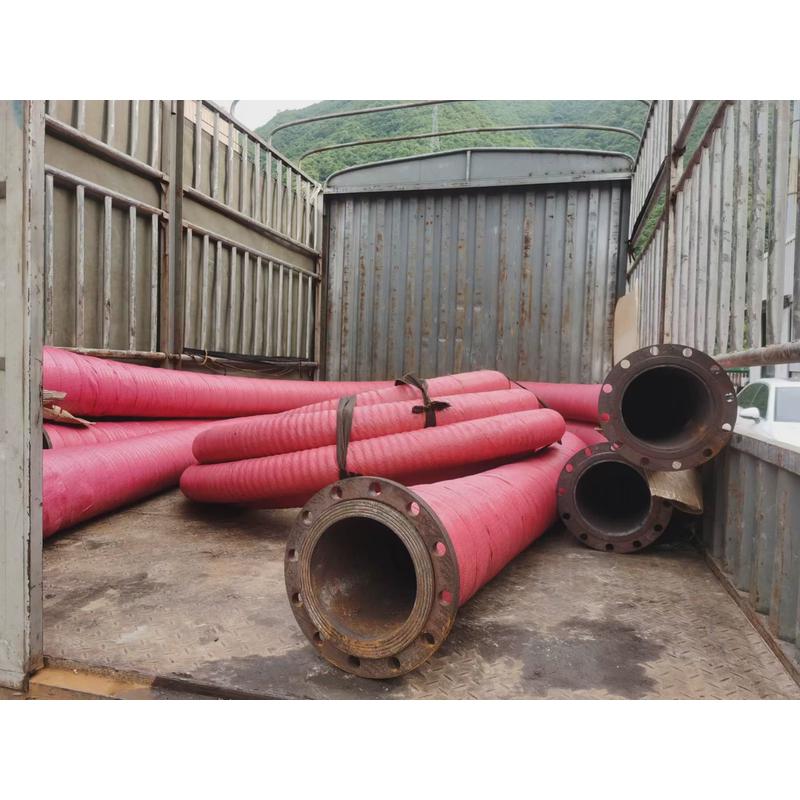 高耐磨吸钢丝骨架大口径沙管打灰管干粉沙砂浆管