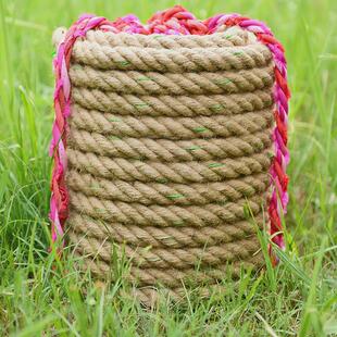 力拔山拔河比赛专用绳趣味拔河绳成人儿童拔河绳子粗麻绳幼儿园