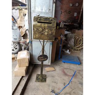 铁艺邮箱别墅信箱小区信报箱邮筒婚庆公司室外防雨家用收件箱泉滋