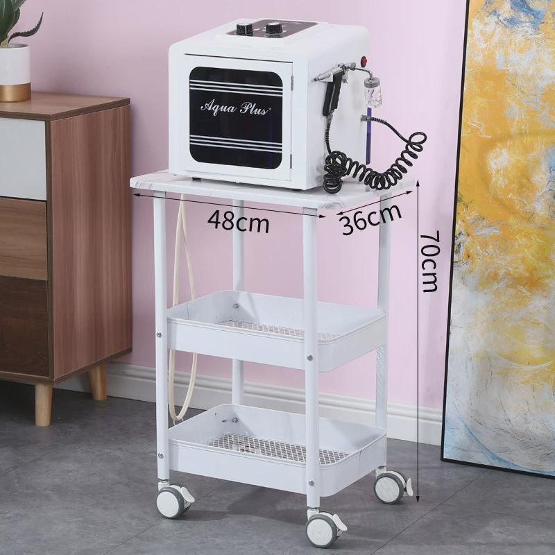 气泡小推车置物架欧式美容院仪器理发店纹绣美甲铁艺火罐工具包邮