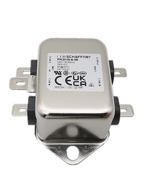 Schaffner电源滤波器FN2010-6-06 6A FN2010-10-06电梯滤波器全新