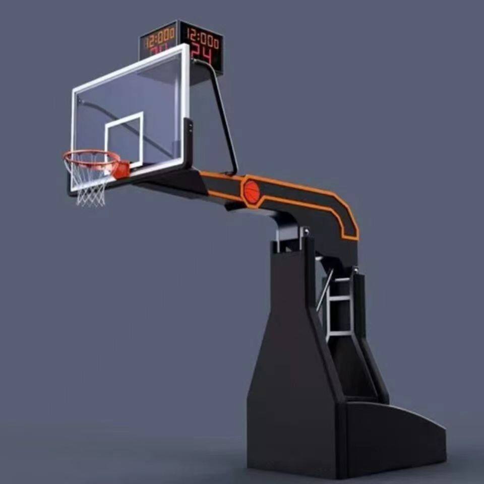 篮球架子室外防款成人升降可移动加标准室内手动电动液压篮球架厂
