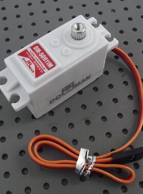 DM-S0911M金属齿矮壳短身机器人舵机9kg数码伺服器1/10车用舵机