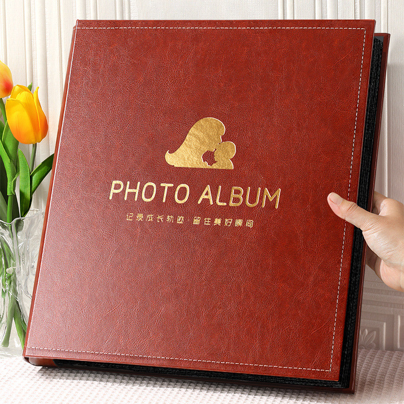 6寸1000张相册本大容量纪念册影集家庭5寸情侣插页式相簿照片收纳
