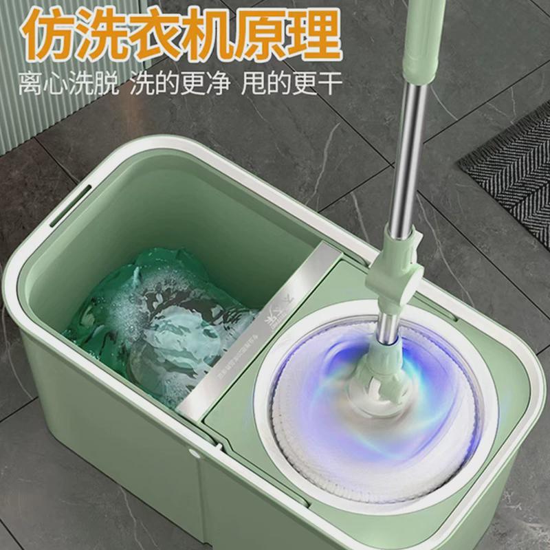 拖把桶旋转拖布桶家用拖把拖地桶自动免手洗干湿两用懒人套装墩布