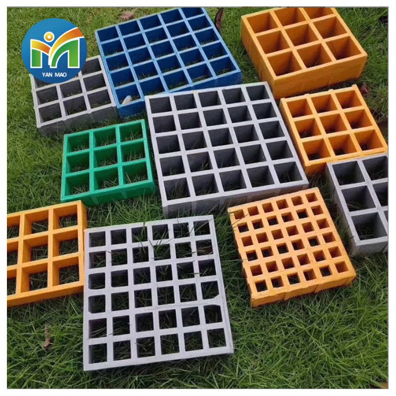 玻璃钢明沟盖板 玻璃钢格栅盖板 电缆沟排水沟盖板 人行道格栅板