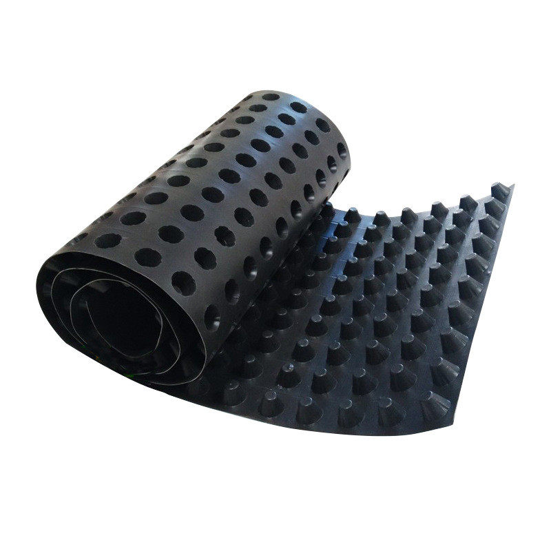 定做排水板车库排水板绿化疏水凹凸蓄屋顶花园加厚工地塑料排水板