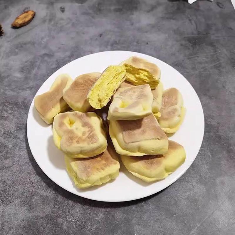 新货山东南瓜巧饼无糖七夕巧饼火烧压缩馍巧果饽花手工面食零食无