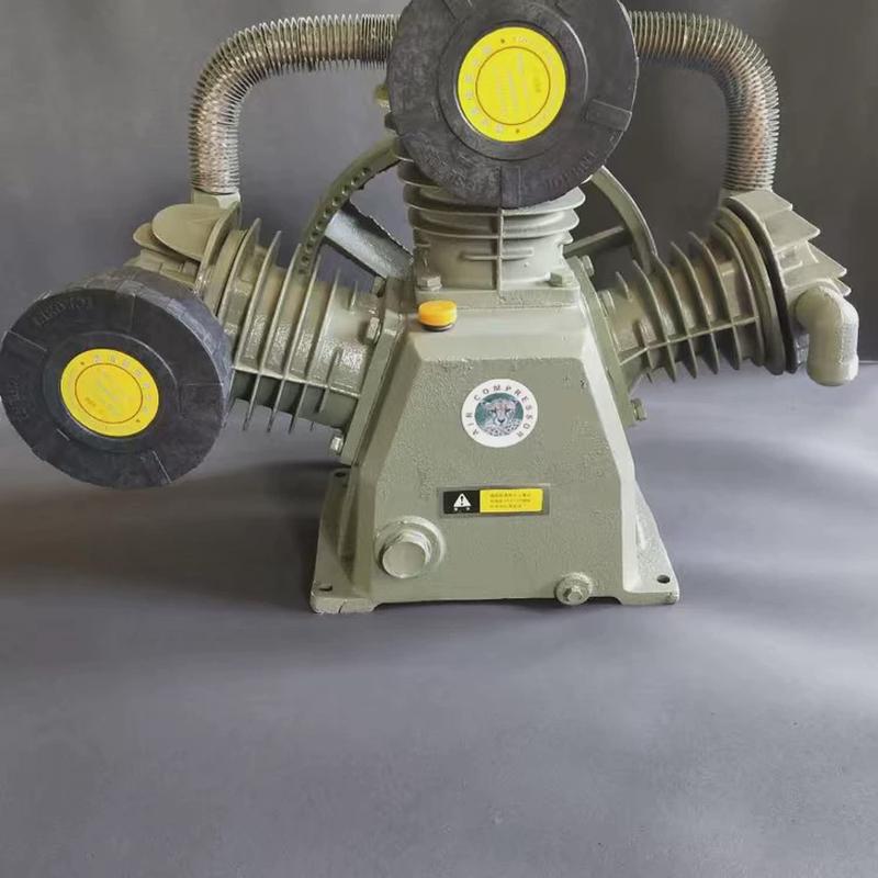 空压机打气泵泵头7.5kw.大泵头1.0/8加厚工业级0.9/8泵空压机头