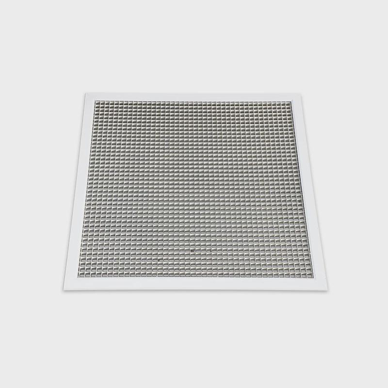 隔断网式风口格栅蛋格片吊顶天花方管单层蛋格回风口厂家