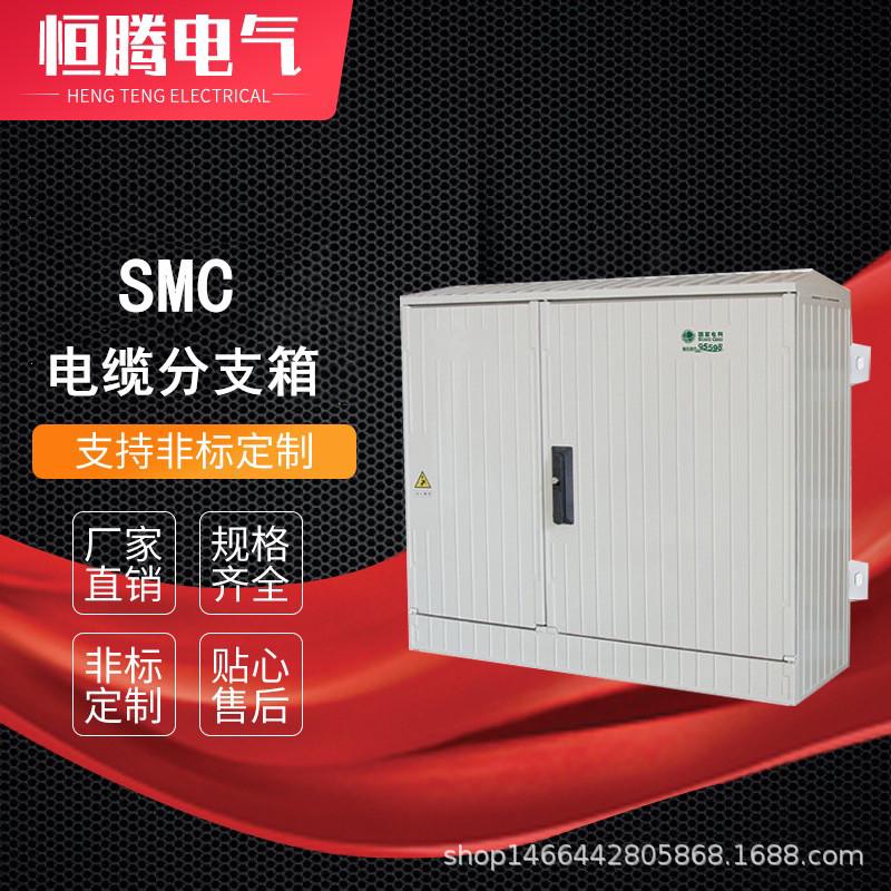 热销smc玻璃钢壁挂式分支电缆箱塑钢户外挂壁式钢化箱