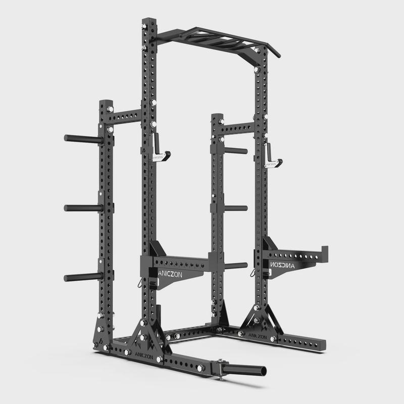 多功能举重床商用自由半框式深蹲架健身房引体向上龙门架卧推架