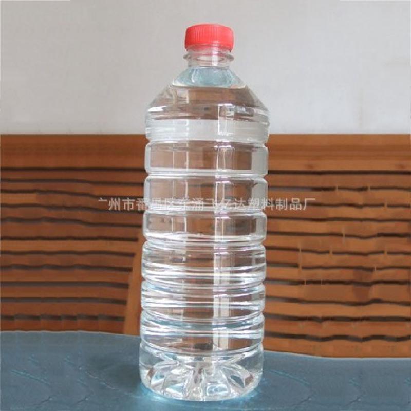 果汁瓶塑料瓶 1000毫升圆形塑料瓶矿泉水瓶  1升 1公斤