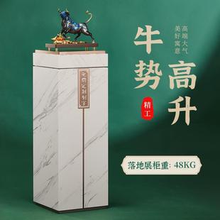 飾開業慶典禮品 非遺大漆牛勢高升銅大型落地擺件招財旺市辦公室裝