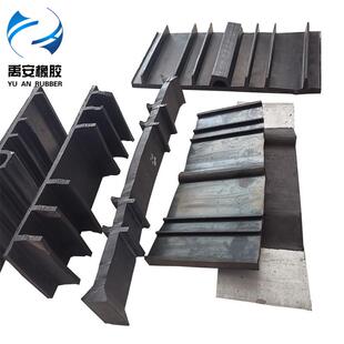 禹安注浆管中埋橡胶外厂家直销止水带贴式背贴式钢边橡胶止水带